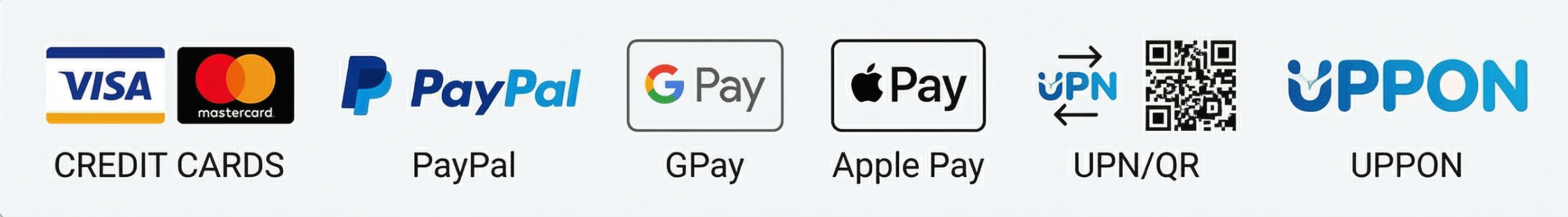 Payment Methods Strip